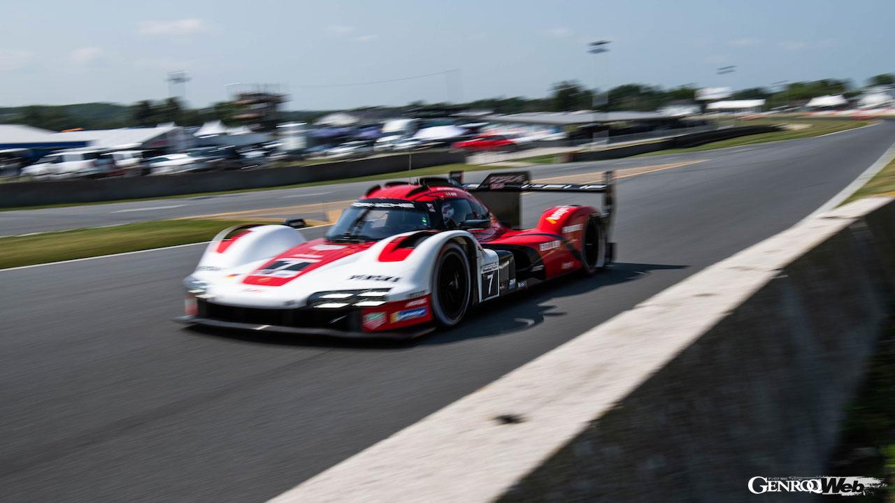 IMSA第8戦スポーツカー・ウィークエンドで、1-2フィニッシュを達成した、ポルシェ・ペンスキー・モータースポーツのポルシェ 963。