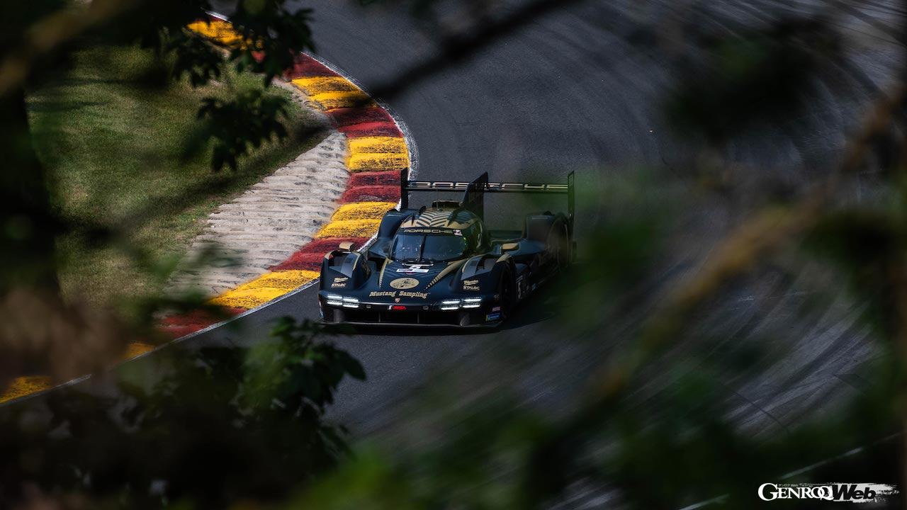 IMSA第8戦スポーツカー・ウィークエンドで、全車がトップ10フィニッシュを果たしたポルシェ 963。
