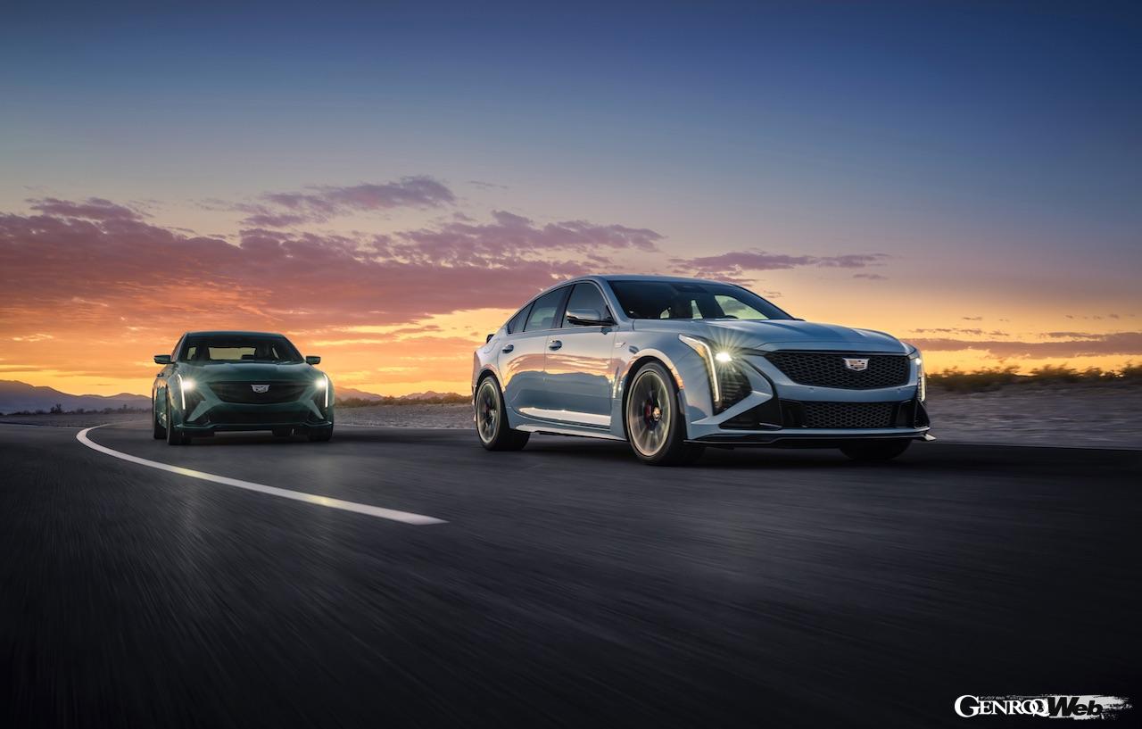 「キャデラック CT5-V ブラックウィング」に、シャシー性能を強化した「プレシジョン・パッケージ」が追加された。