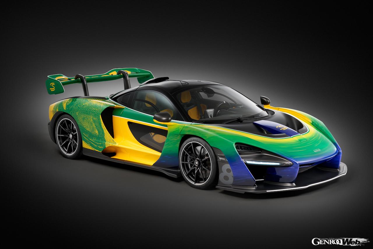 多くの偉業を成し遂げたアイルトン・セナの逝去から30年を向けたことを受けて、モナコGPで初公開された、セナをオマージュしたリバリーを纏った「マクラーレン セナ」が披露される。