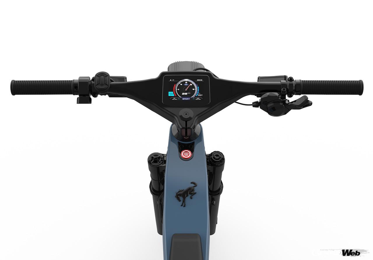 フォードとn+ バイクスがコラボレーションした「ブロンコ eバイク」。