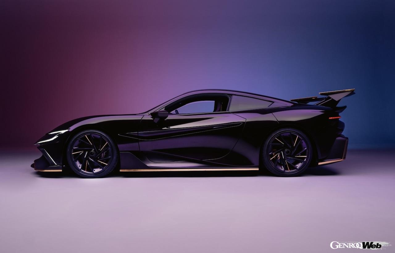 2021年に計画が発表された「ナラン ハイパークーペ」。2024年6月のスイス・アンデルマットにおけるワールドプレミアに続き、英国「サロン・プリヴェ」への参加が発表された。