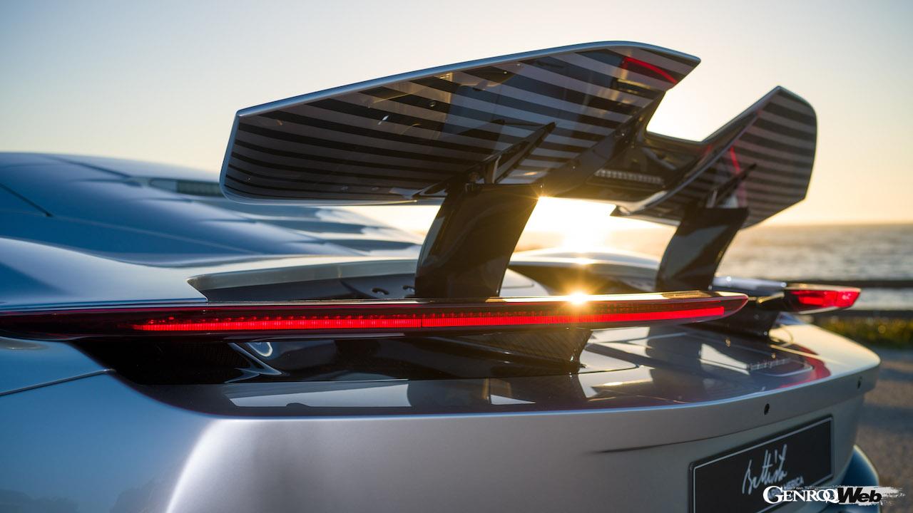 「ピニンファリーナ バッティスタ タルガメリカ」のエクステリア。