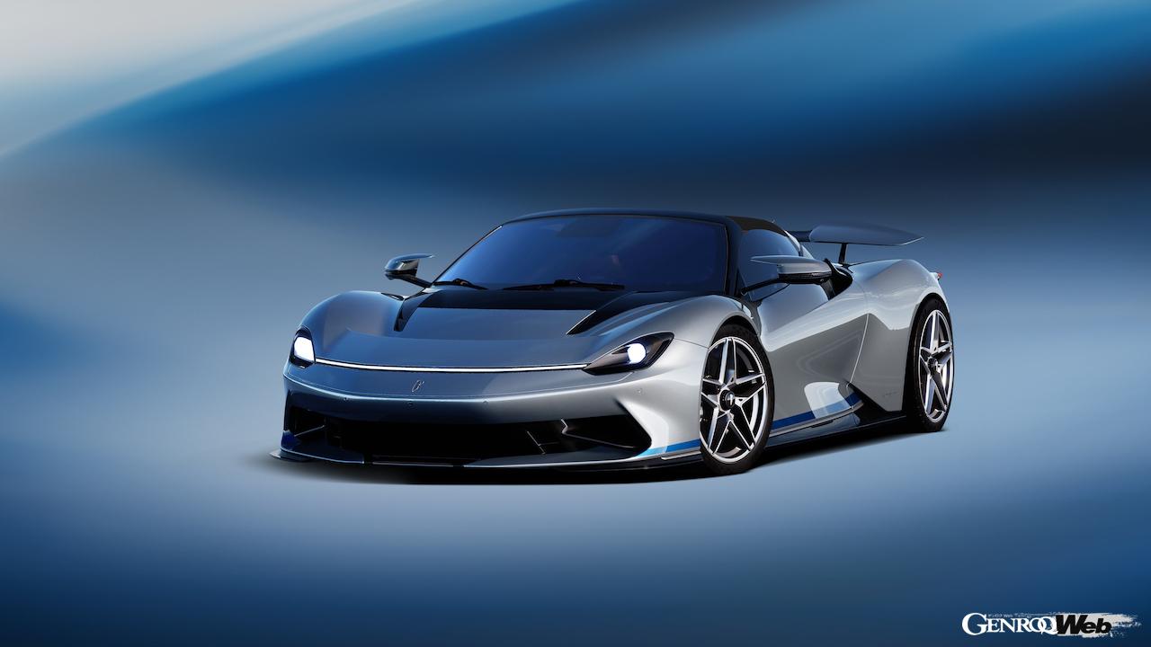 「ピニンファリーナ バッティスタ タルガメリカ」のエクステリア。