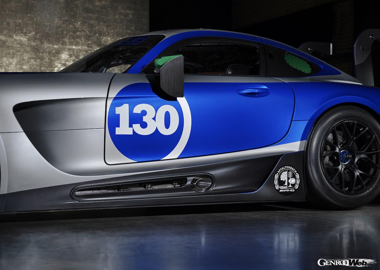 13台限定の「メルセデス AMG GT3 エディション 130Y モータースポーツ」のエクステリア。