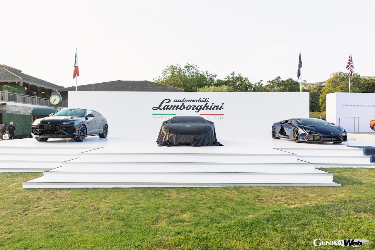 ザ・クエイルには、テメラリオと共に、レヴエルトとウルス SEも展示。テメラリオは、実車の正式デビューに合わせて、ヴァーチャル空間の「ロブロックス」でも公開されている。