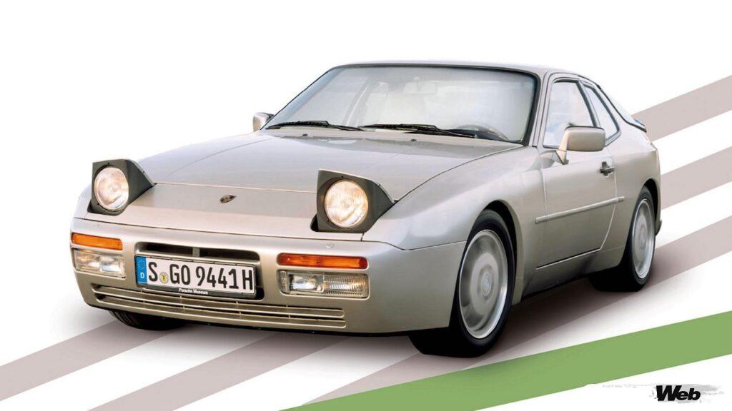 911よりもリーズナブルなFRスポーツカーとして投入された924。1978年には2.0リッター直列4気筒ターボを搭載した924 ターボが追加された。