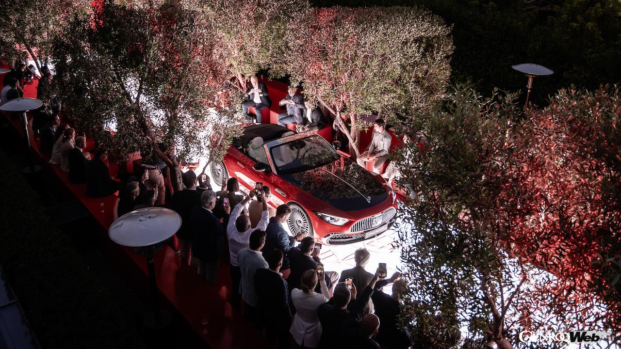 「メルセデス・マイバッハ SL 680 モノグラム シリーズ」のワールドプレミアイベント。