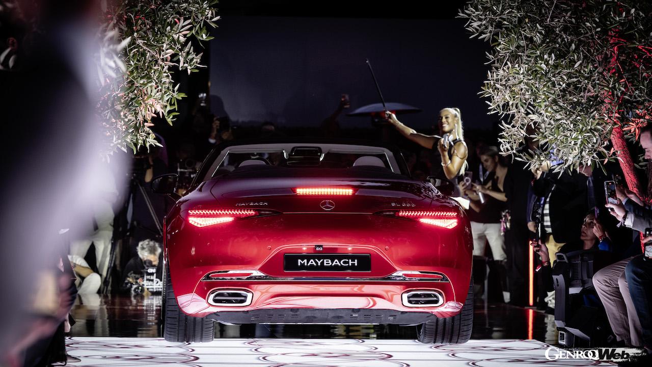 「メルセデス・マイバッハ SL 680 モノグラム シリーズ」のワールドプレミアイベント。