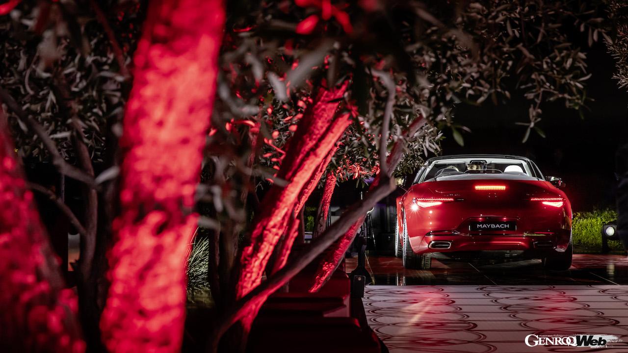 「メルセデス・マイバッハ SL 680 モノグラム シリーズ」のワールドプレミアイベント。