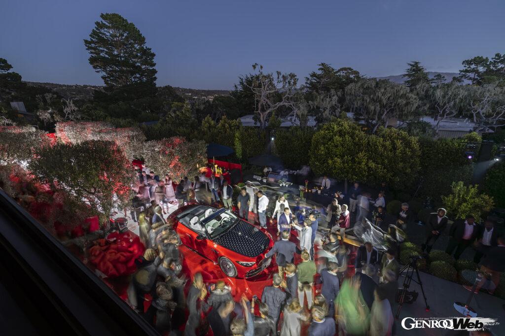 「メルセデス・マイバッハ SL 680 モノグラム シリーズ」のワールドプレミアイベント。