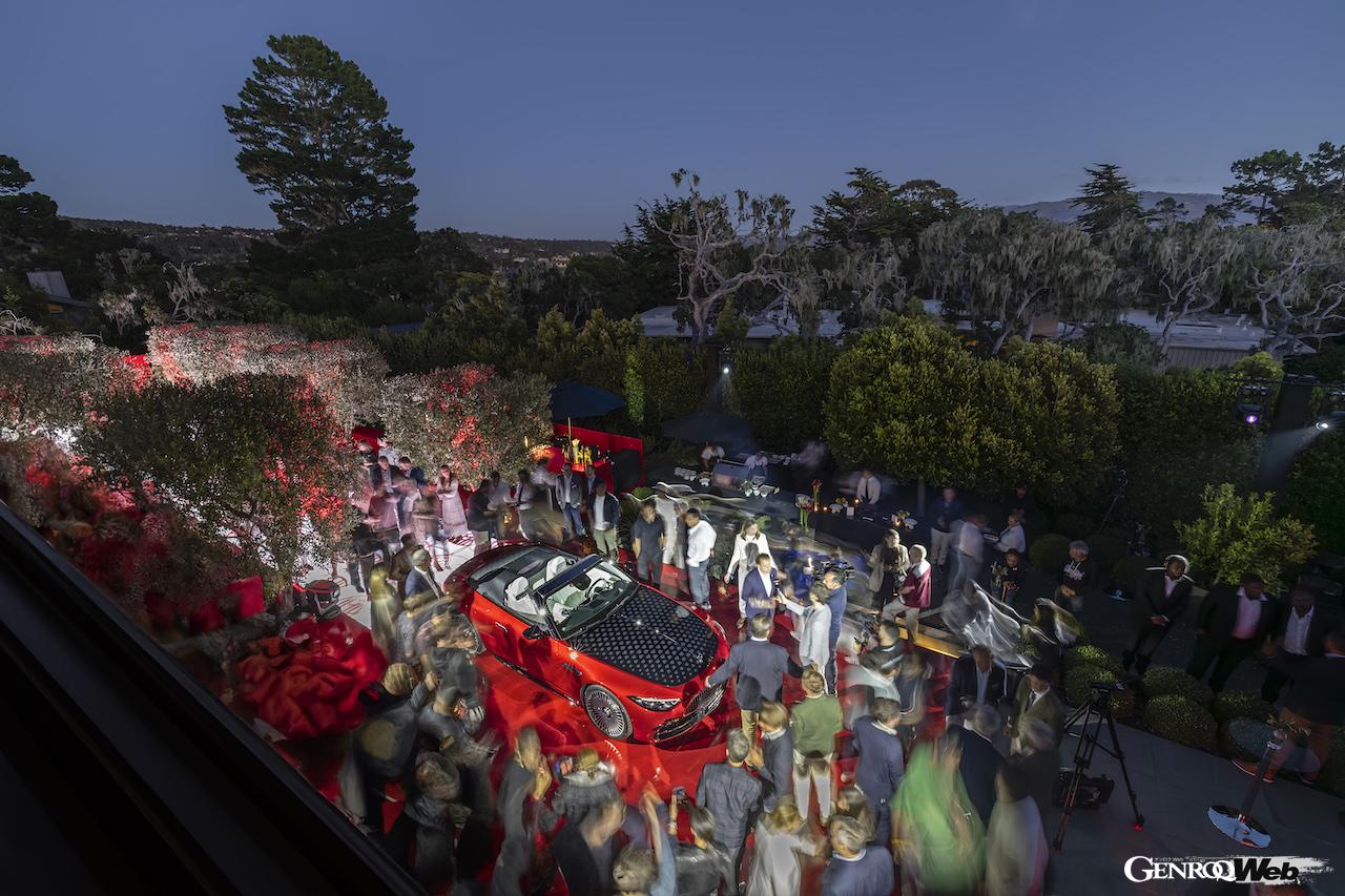 「メルセデス・マイバッハ SL 680 モノグラム シリーズ」のワールドプレミアイベント。