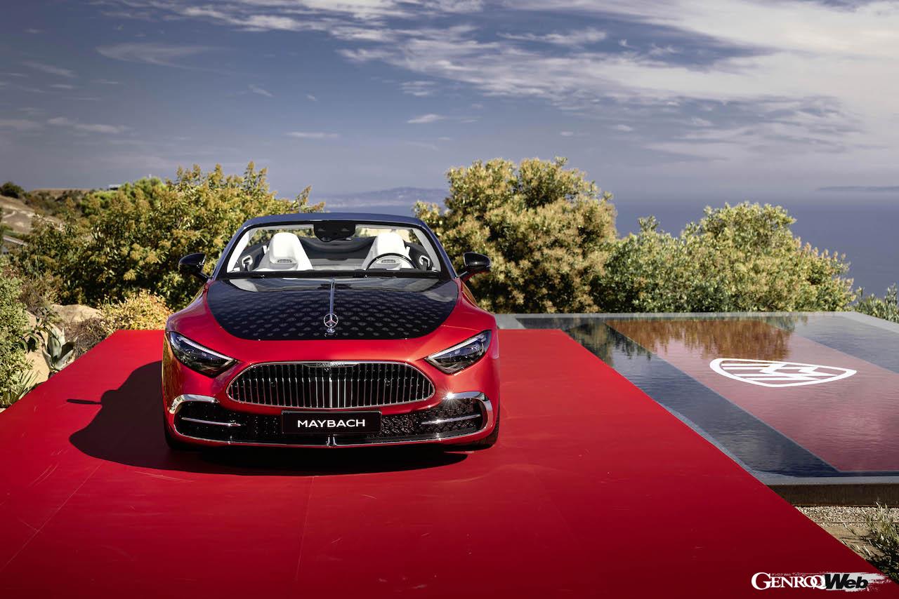 「メルセデス・マイバッハ SL 680 モノグラム シリーズ レッド・アンビエンス」のエクステリア。