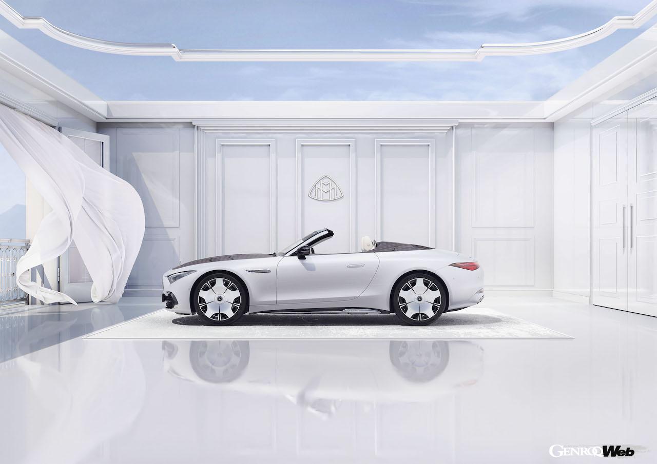 「メルセデス・マイバッハ SL 680 モノグラム シリーズ ホワイト・アンビエンス」のエクステリア。