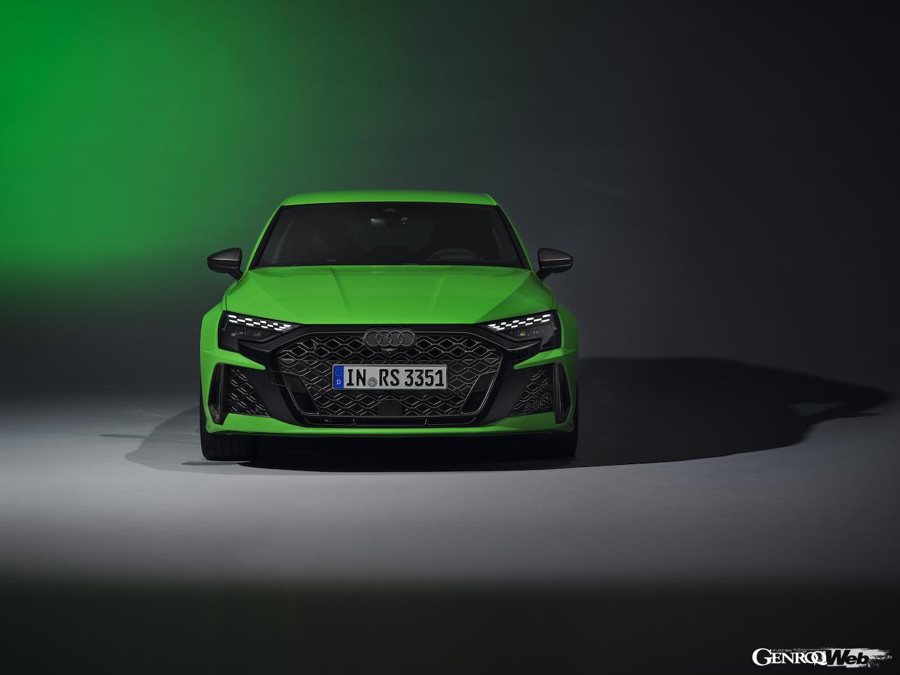 「アウディ RS 3 スポーツバック」改良新型のエクステリア。