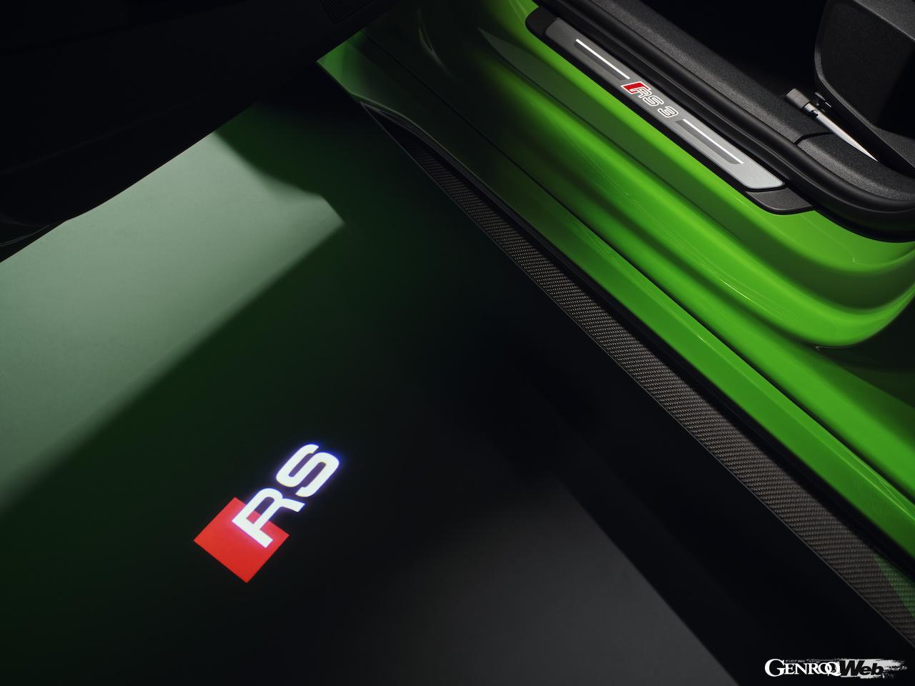 「アウディ RS 3 スポーツバック」改良新型のインテリア。