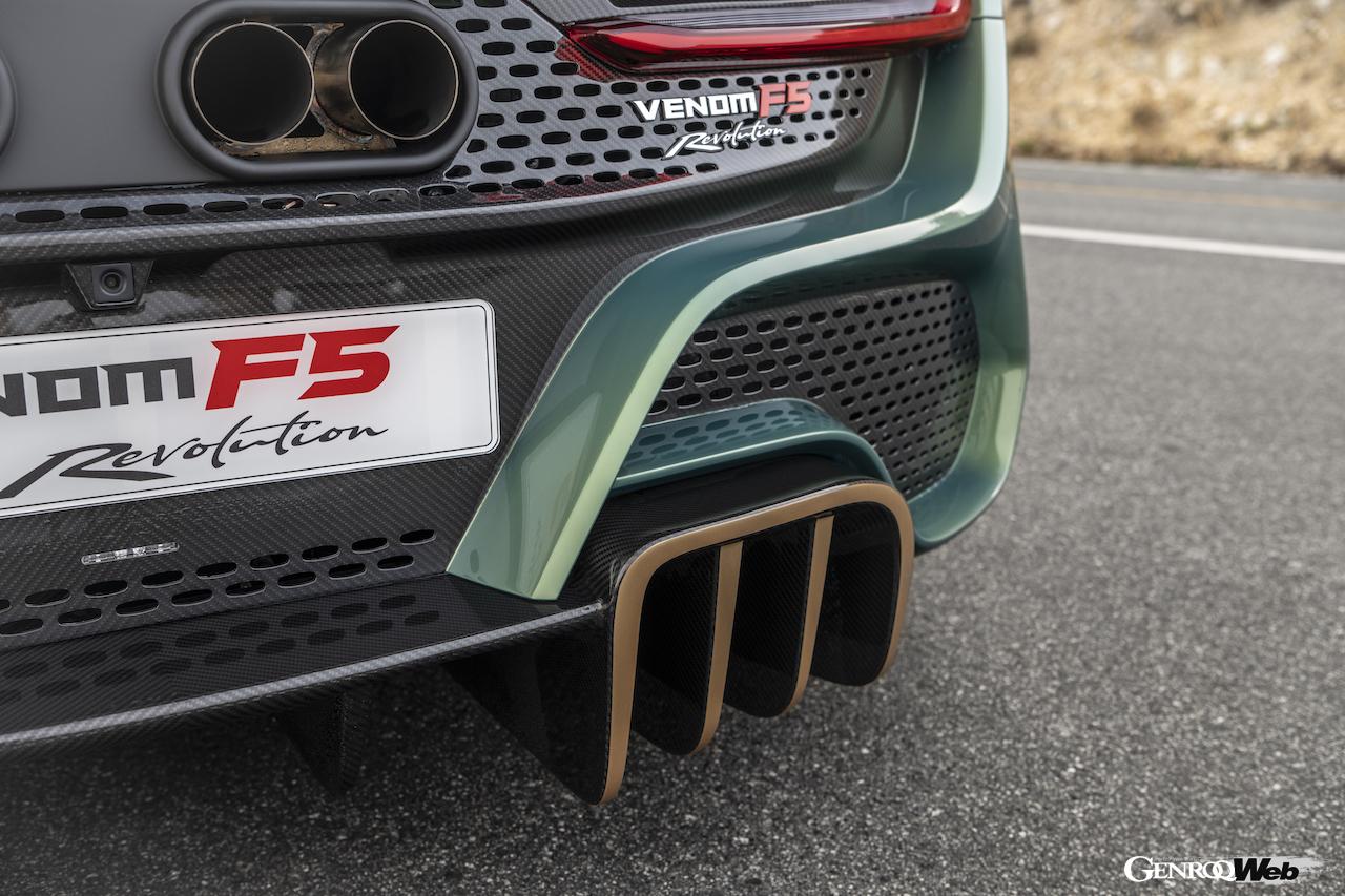 ヘネシー ヴェノム F5 ステルス シリーズのエクステリア。