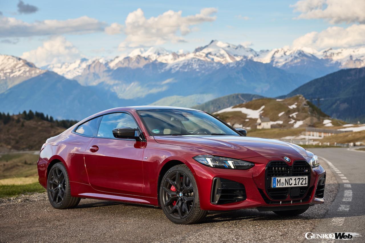 バイエルンアルプスのドライブツアーに参加した「M440i xDrive クーペ」のエクステリア。