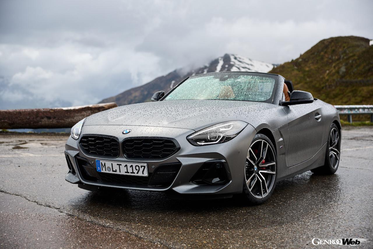 バイエルンアルプスのドライブツアーに参加した「Z4 M40i」のエクステリア。
