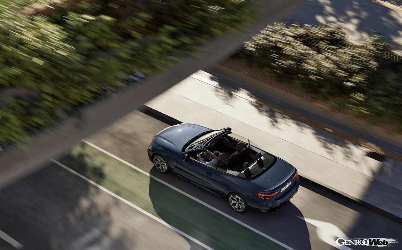 バイエルンアルプスのドライブツアーに参加した「M440i xDrive コンバーチブル」のエクステリア。