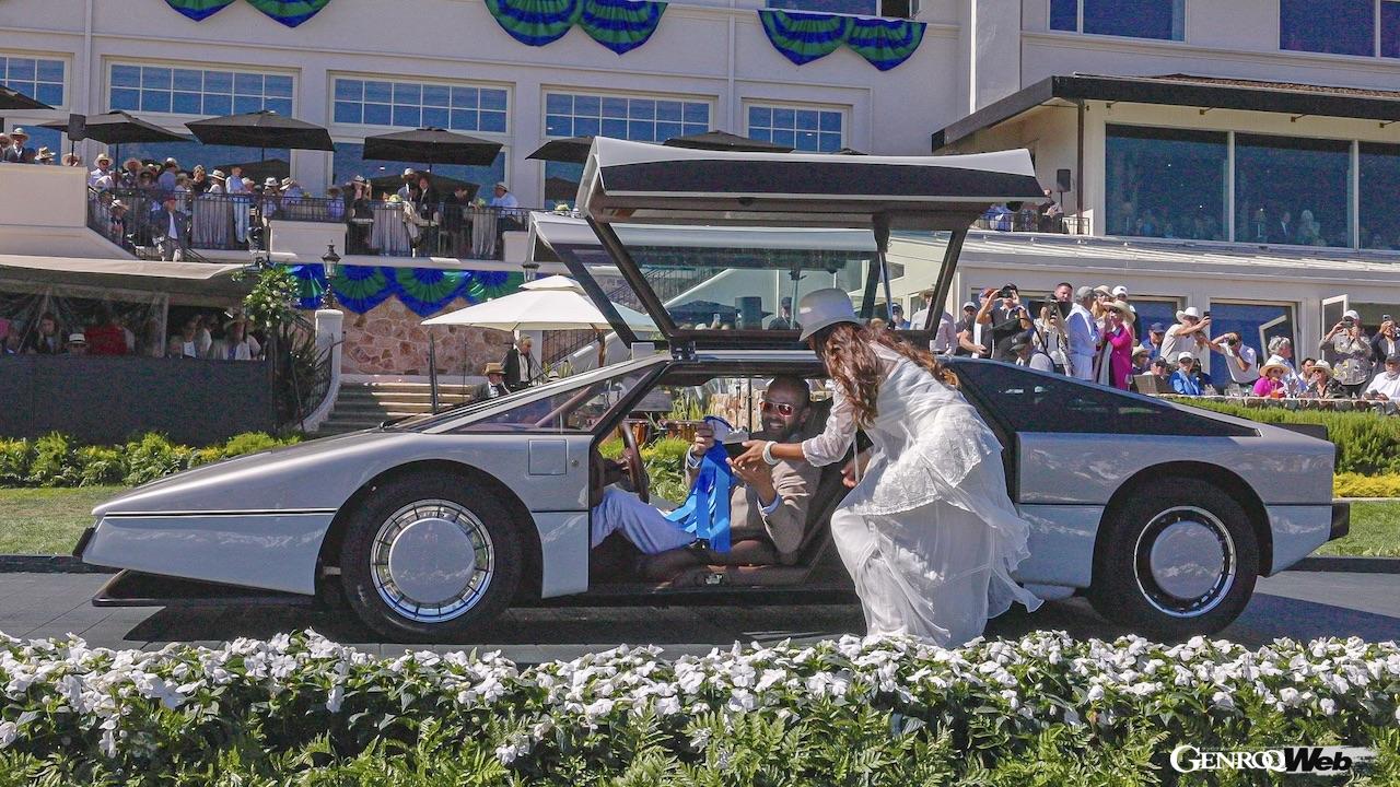 1979年に発表された「アストンマーティン ブルドッグ」が、ペブルビーチ・コンクール・デレガンスの「ウェッジシェイプ・コンセプトカー＆プロトタイプ・レイト」のウイナーに輝いた。