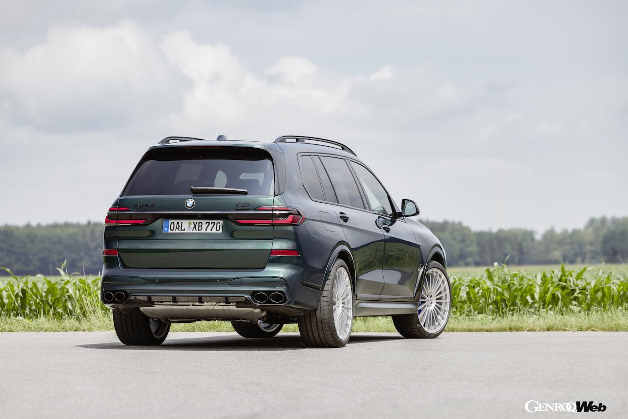 2025年モデル「BMW アルピナ XB7 マニュファクチャー」のエクステリア。