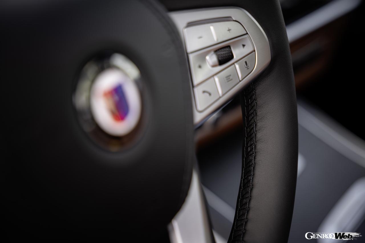 2025年モデル「BMW アルピナ XB7 マニュファクチャー」のインテリア。