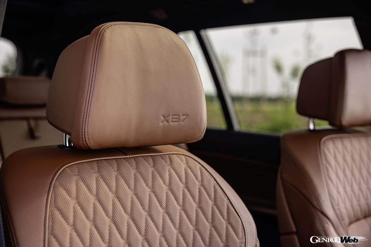 2025年モデル「BMW アルピナ XB7 マニュファクチャー」のインテリア。