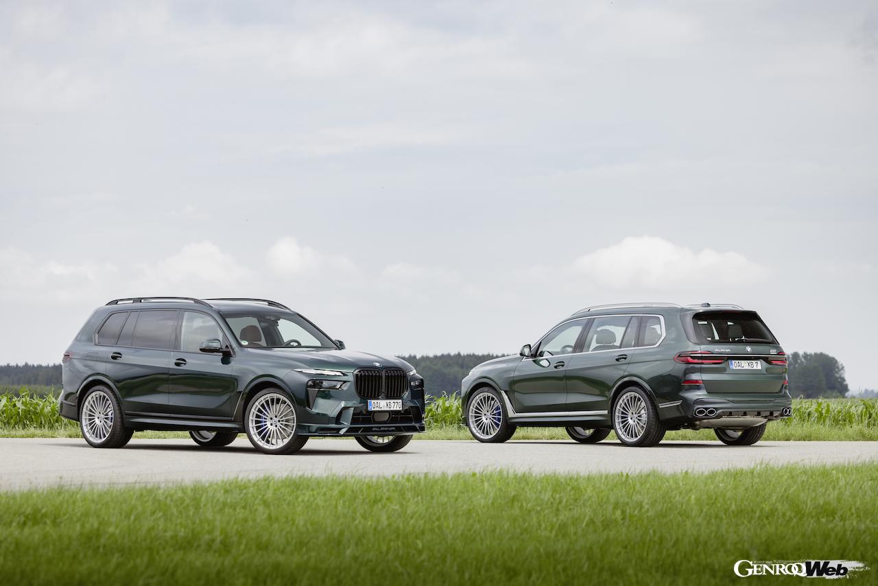 2025年モデル「BMW アルピナ XB7 マニュファクチャー」のエクステリア。