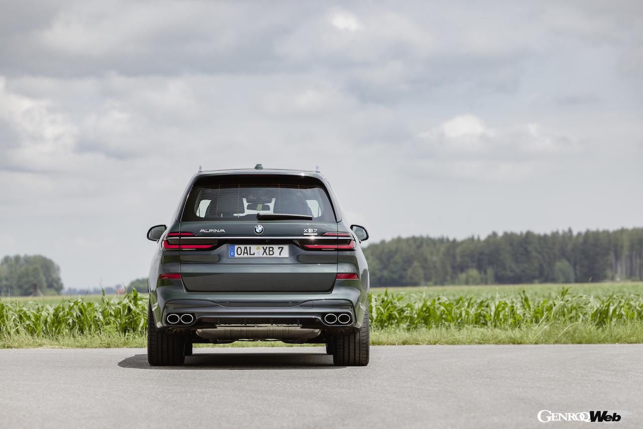 2025年モデル「BMW アルピナ XB7 マニュファクチャー」のエクステリア。