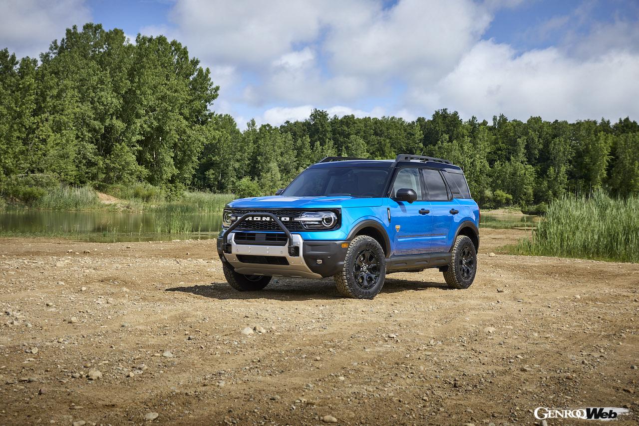 「フォード ブロンコ スポーツ」2025年モデルのエクステリア。