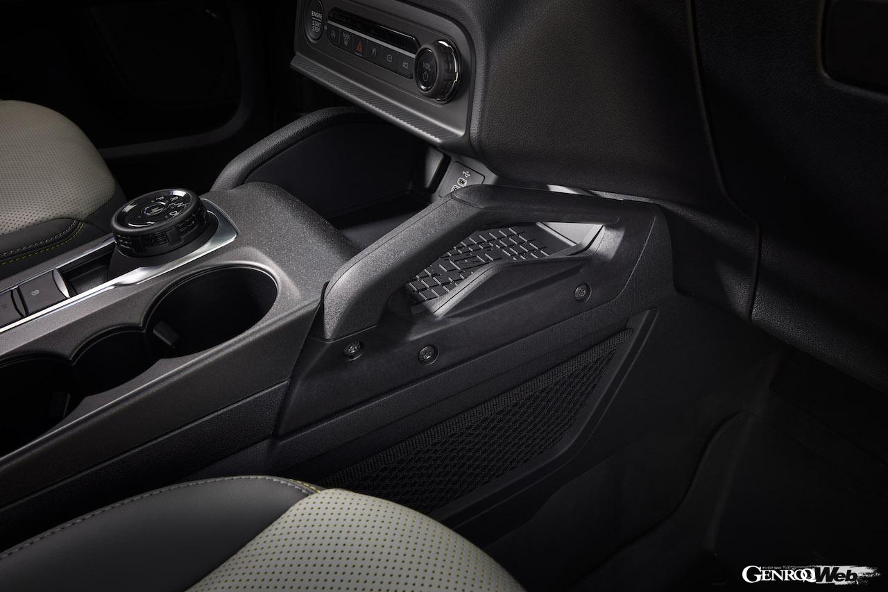 「フォード ブロンコ スポーツ」2025年モデルのインテリア。