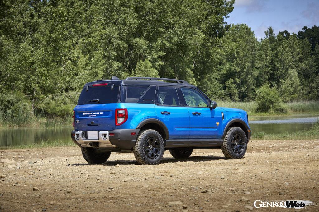 「フォード ブロンコ スポーツ」2025年モデルのエクステリア。