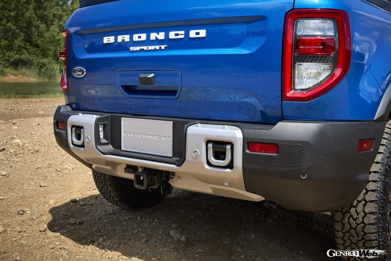 「フォード ブロンコ スポーツ」2025年モデルのエクステリア。