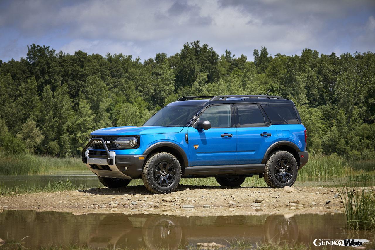 「フォード ブロンコ スポーツ」2025年モデルのエクステリア。