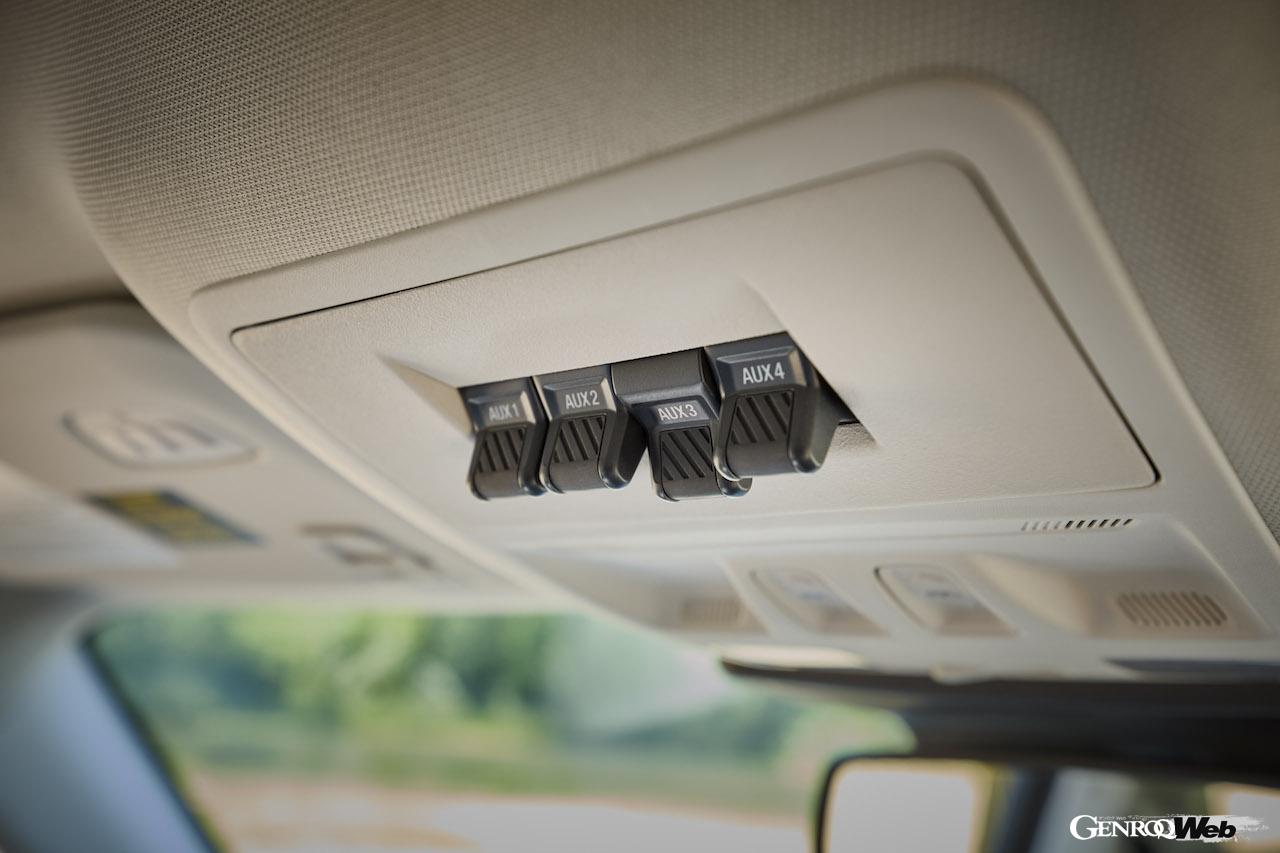 「フォード ブロンコ スポーツ」2025年モデルのインテリア。