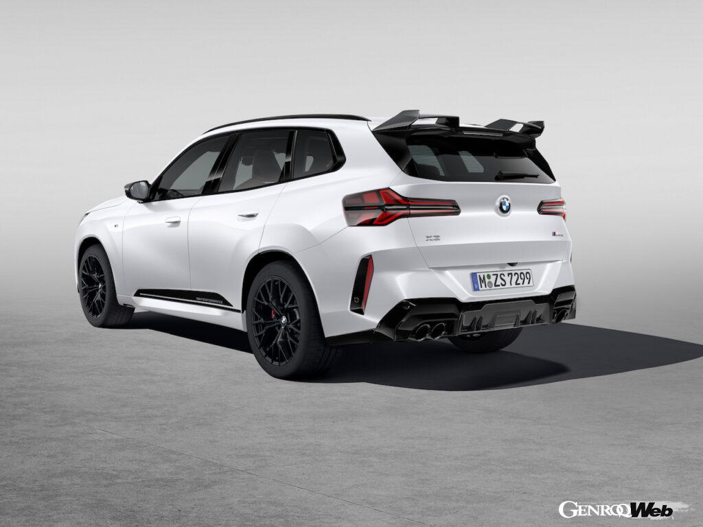 新型BMW X3に、エクステリアをアップデートする「Mパフォーマンス・パーツ」が登場した。