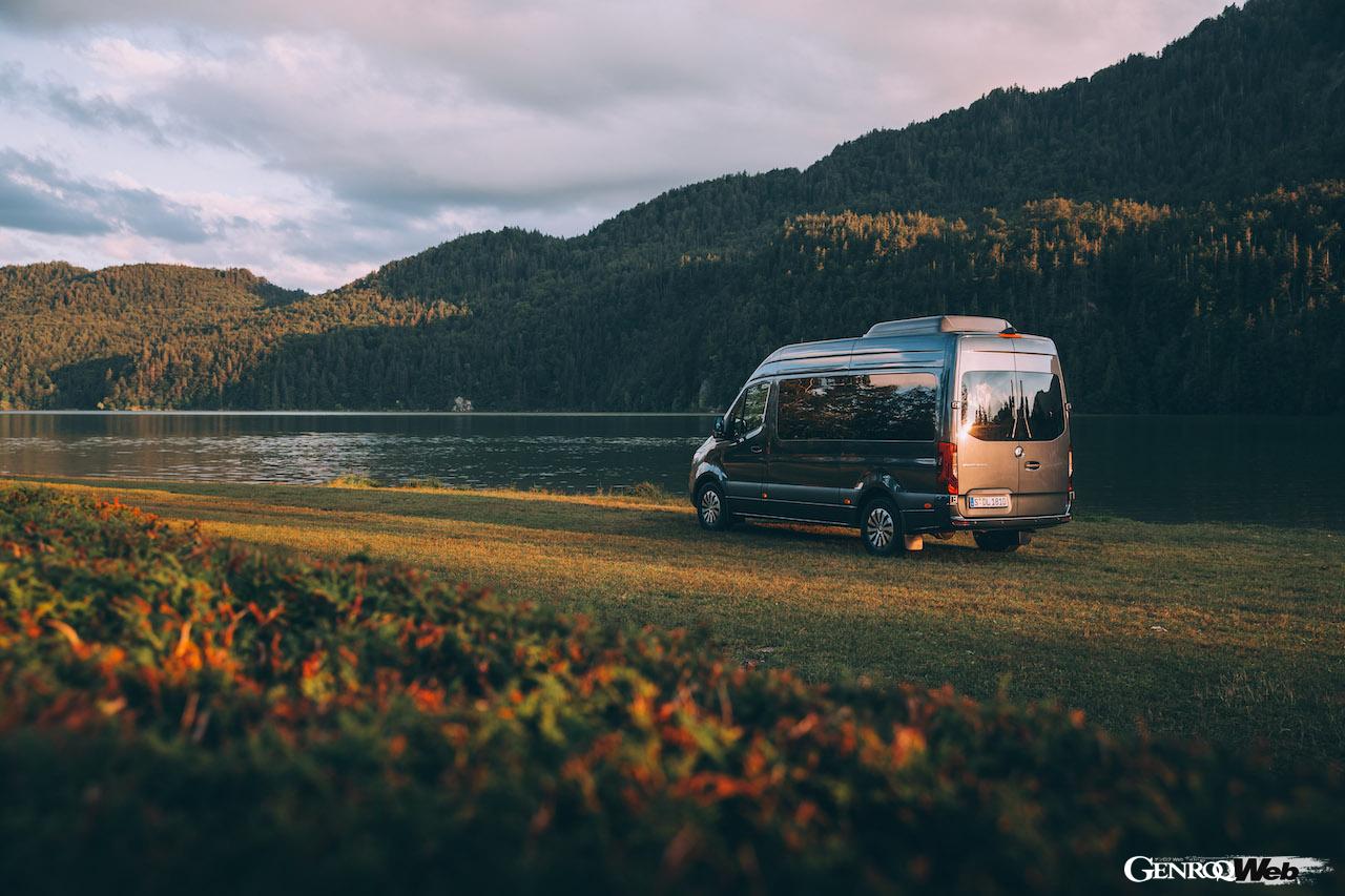 「メルセデス・ベンツ スプリンター」改良新型のエクステリア。