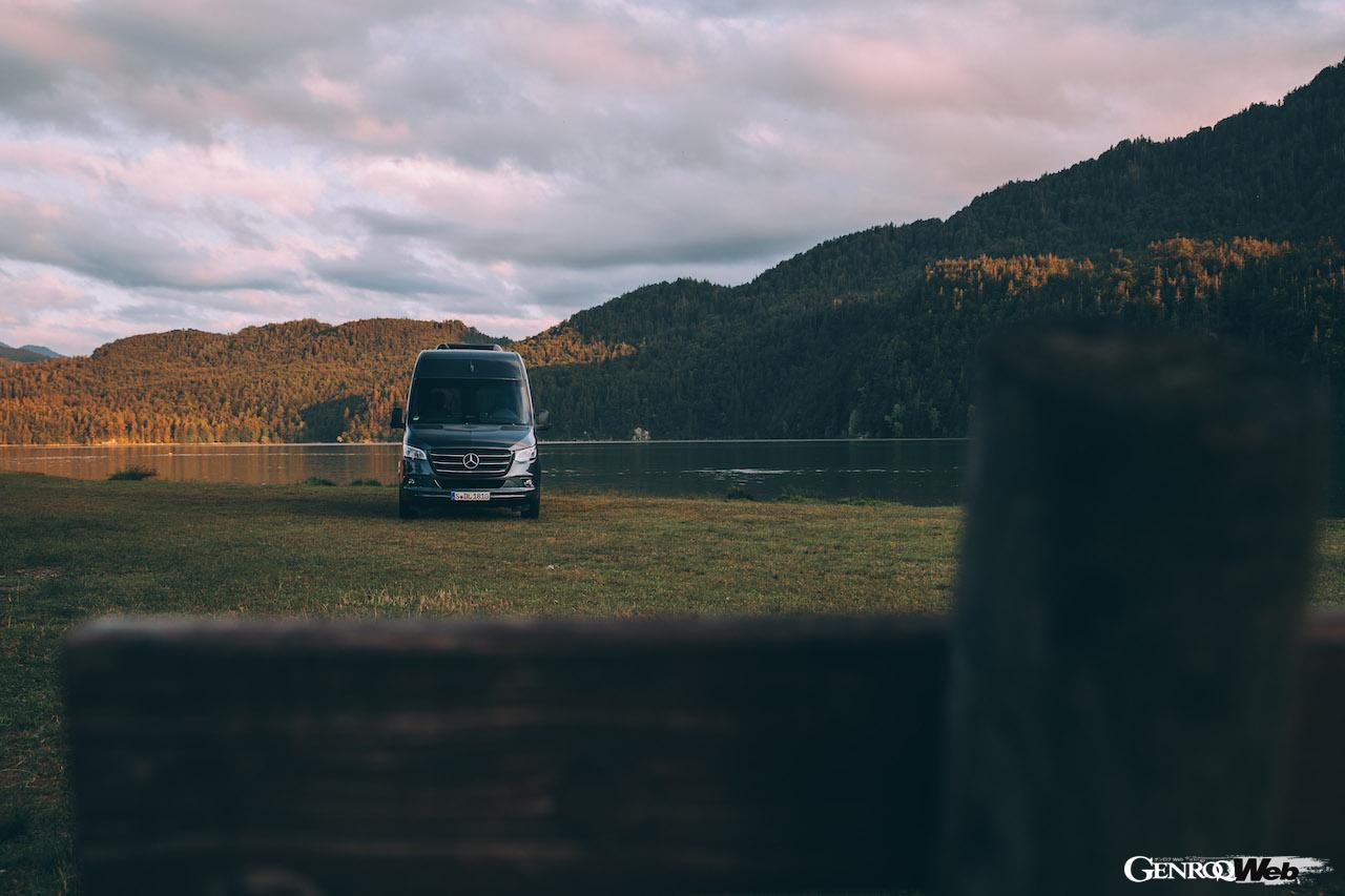 「メルセデス・ベンツ スプリンター」改良新型のエクステリア。