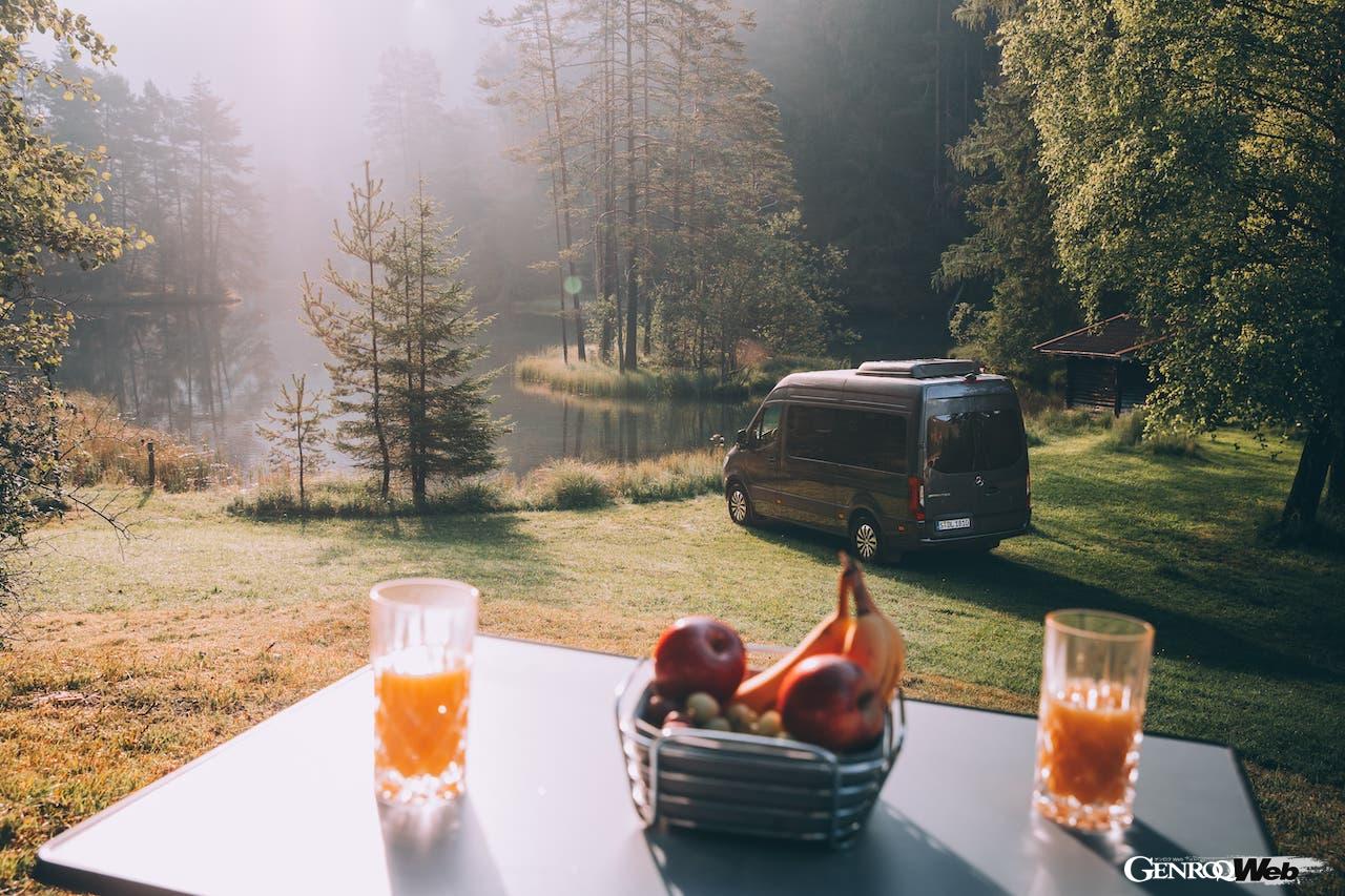 多くのキャンピングカーメーカーが、「メルセデス・ベンツ スプリンター」改良新型をベースにキャンピングカーを開発している。