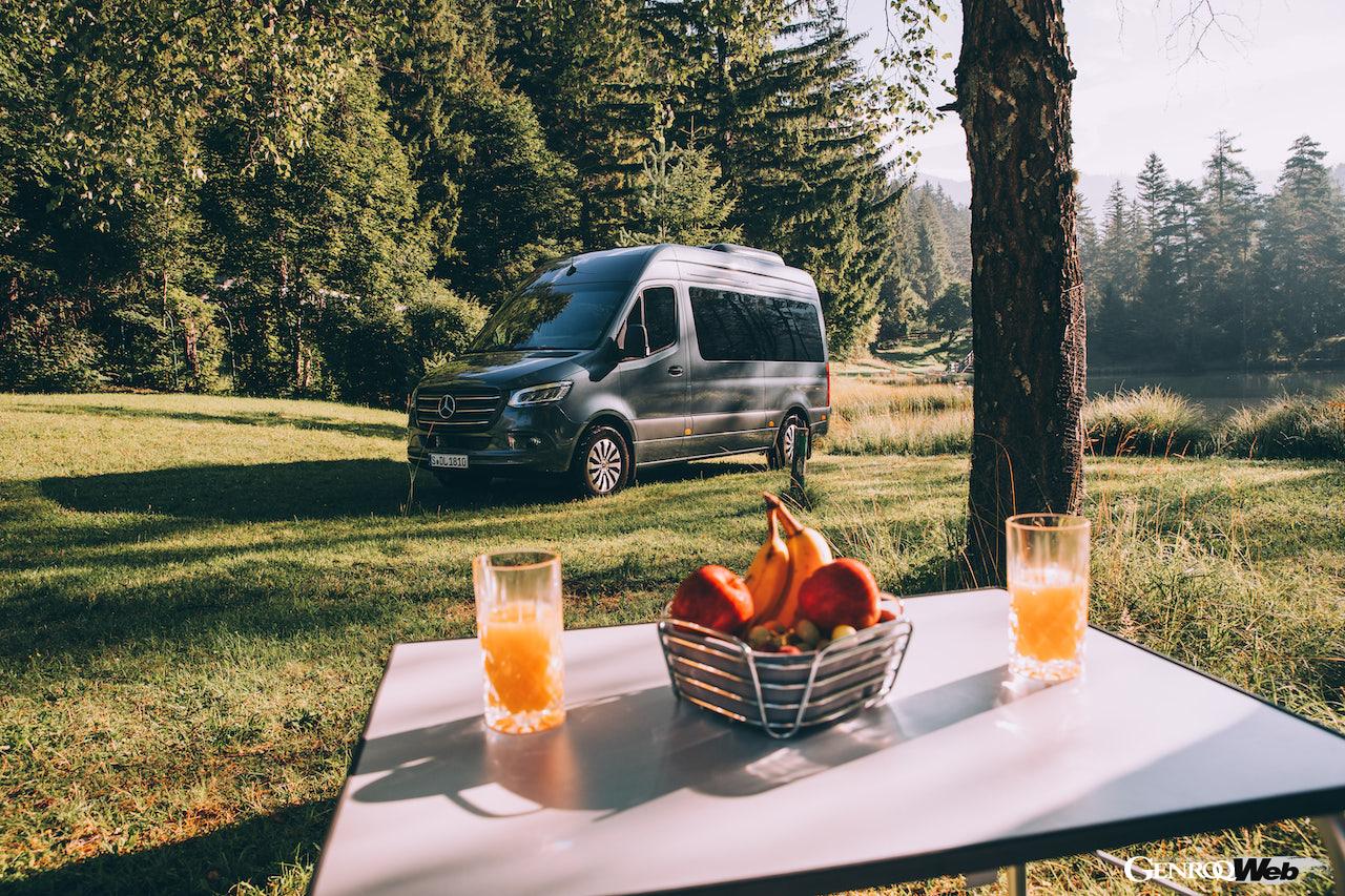 多くのキャンピングカーメーカーが、「メルセデス・ベンツ スプリンター」改良新型をベースにキャンピングカーを開発している。