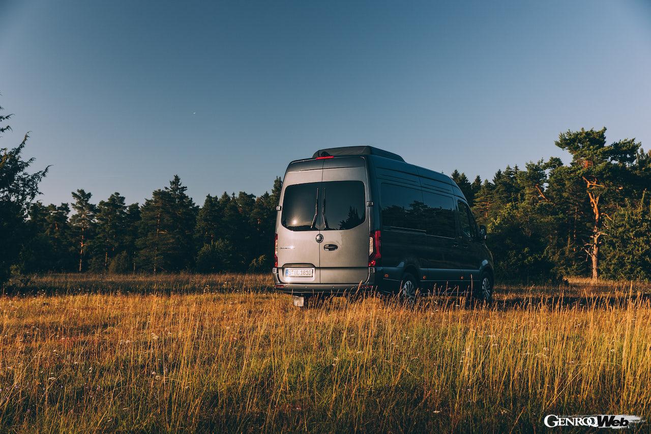 「メルセデス・ベンツ スプリンター」改良新型のエクステリア。
