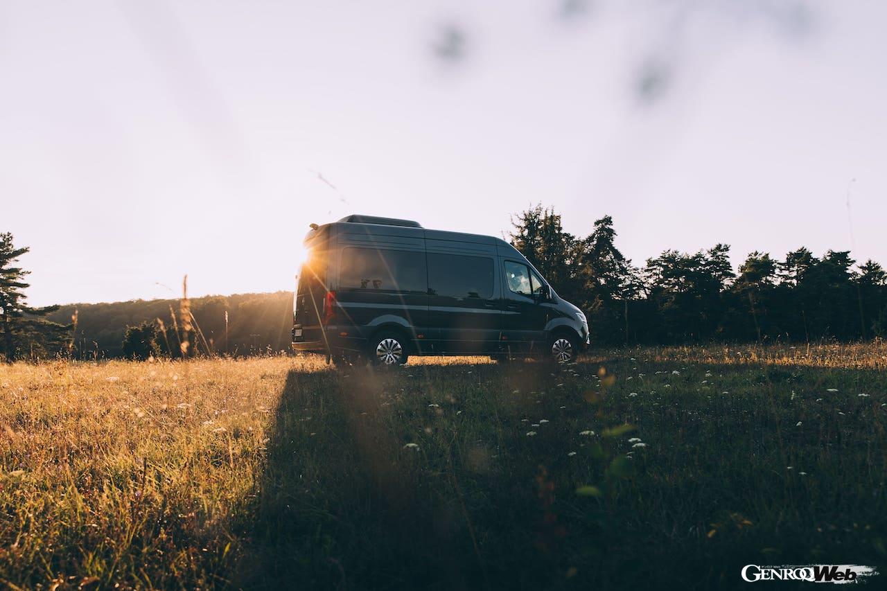 「メルセデス・ベンツ スプリンター」改良新型のエクステリア。