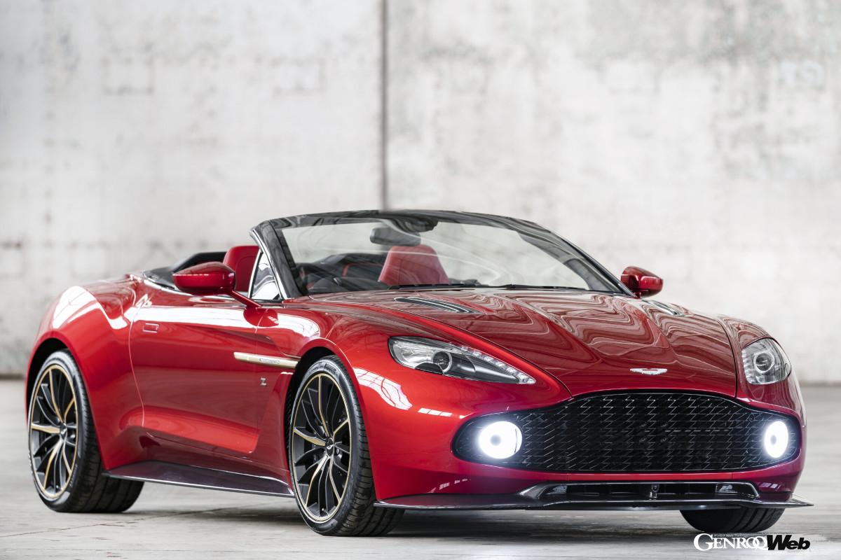 クーペ登場から程なくして追加されたオープントップの「ヴァンキッシュ ザガート ヴォランテ」