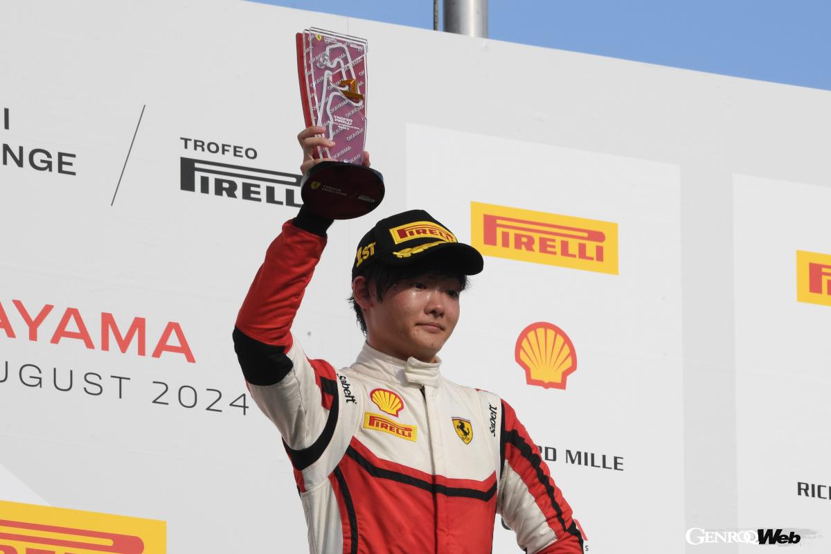 トロフェオ・ピレリで優勝したYuga Furutani。