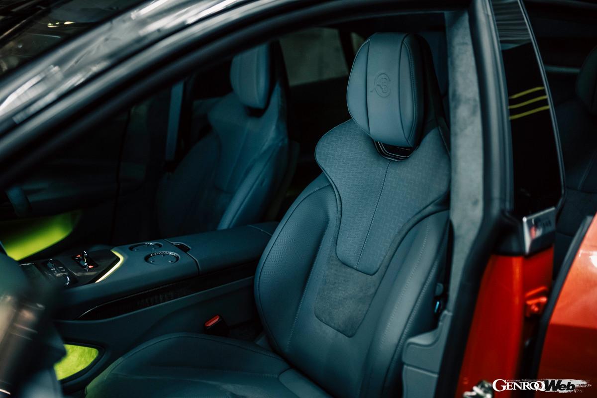 ラグジュアリーで快適な空間を目指して開発されたインテリア。