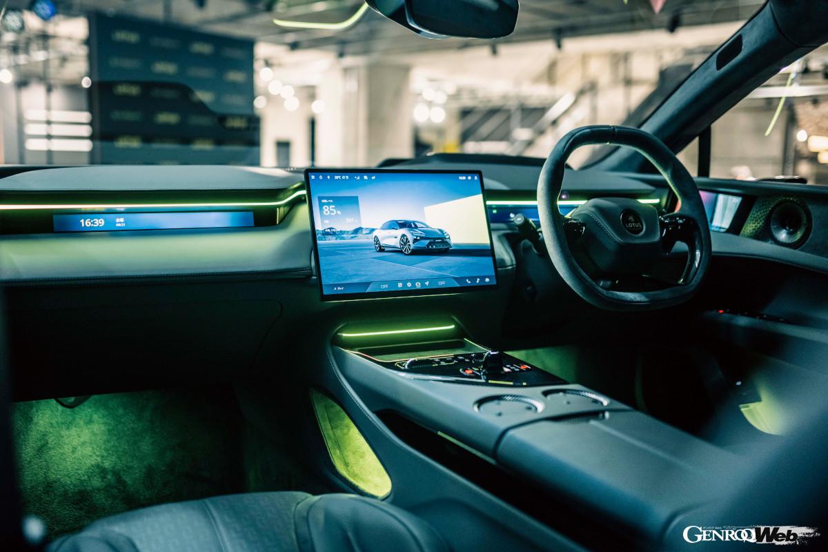 ラグジュアリーで快適な空間を目指して開発されたインテリア。