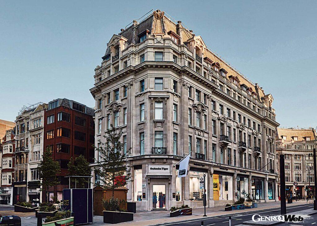 2021年に世界最大のフラッグシップストア「オニツカタイガー リージェントストリート ロンドン フラッグシップをオープン。