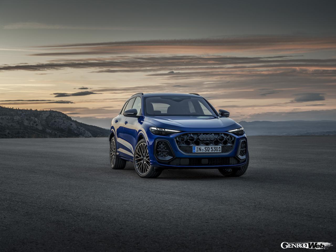 PPCベースの新世代内燃機関モデル、新型「アウディ SQ5」のエクステリア。
