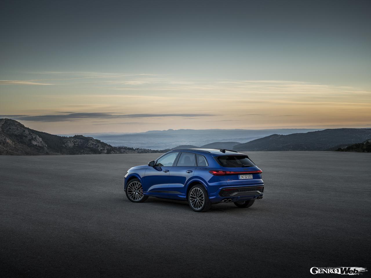 PPCベースの新世代内燃機関モデル、新型「アウディ SQ5」のエクステリア。